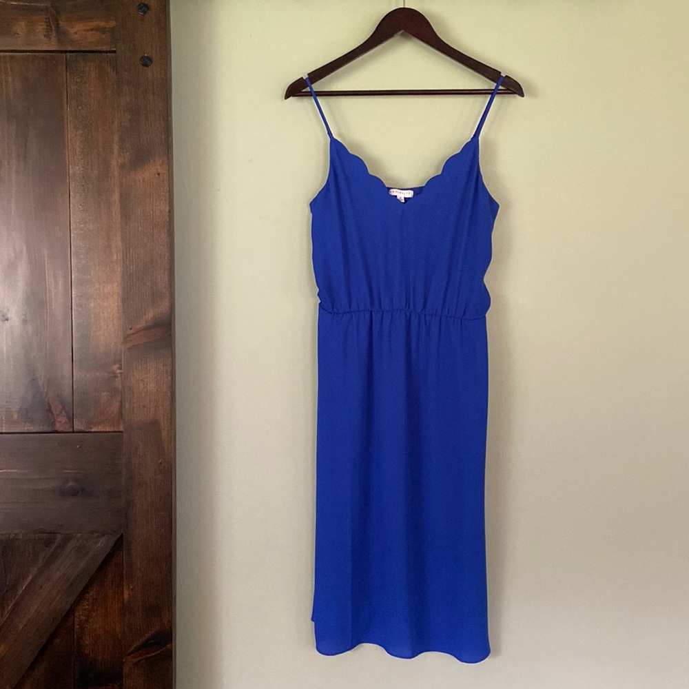 Blue dress with slit | Size M